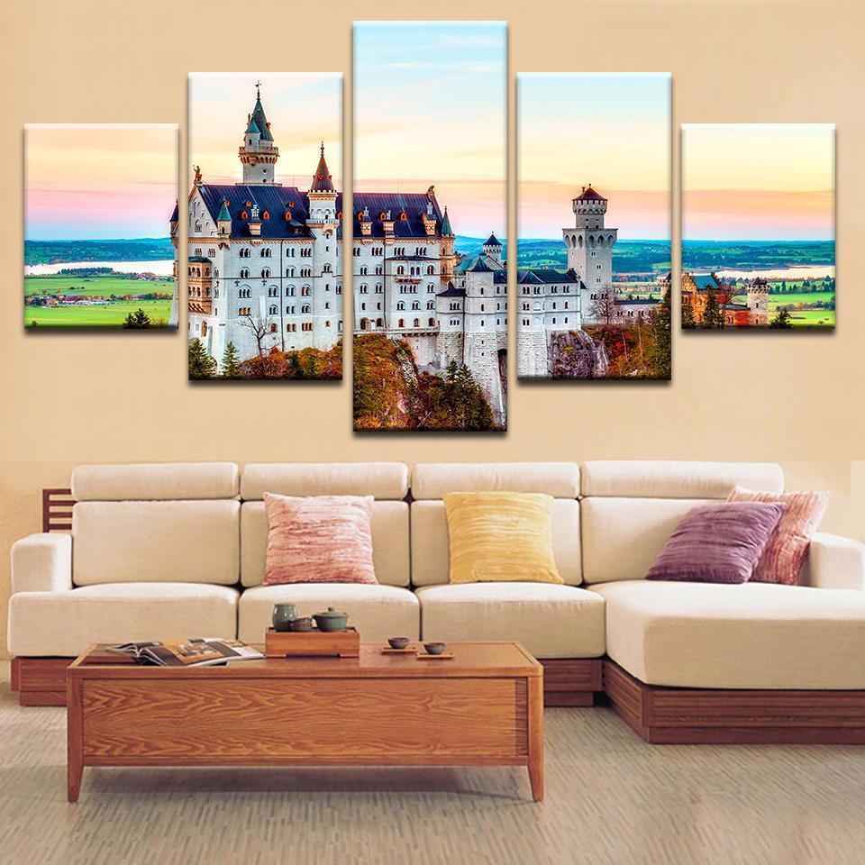 Neuschwanstein Castle – Nature Canvas Wall Art
