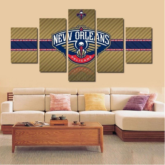 New Orleans Pelicans Basketball – Sport Canvas Wall Art