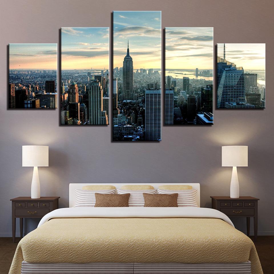 New York City Building Pictures – Nature Canvas Wall Art