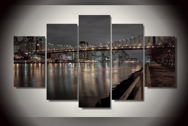 New York City Roosevelt East 10 – Nature Canvas Wall Art