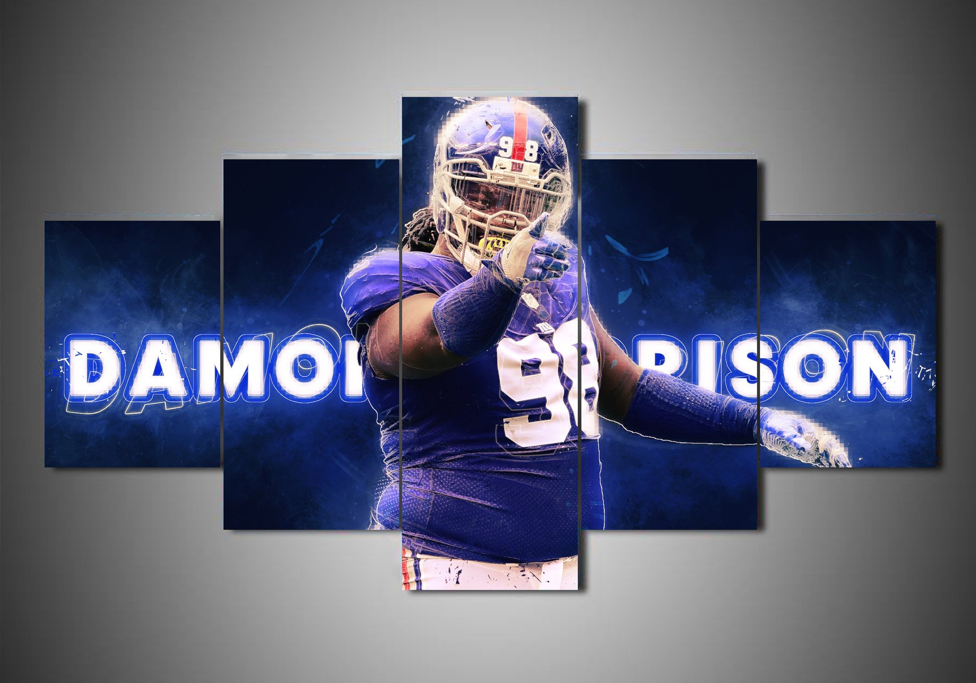 New York Giants – Damon Harrison – Sport Canvas Wall Art