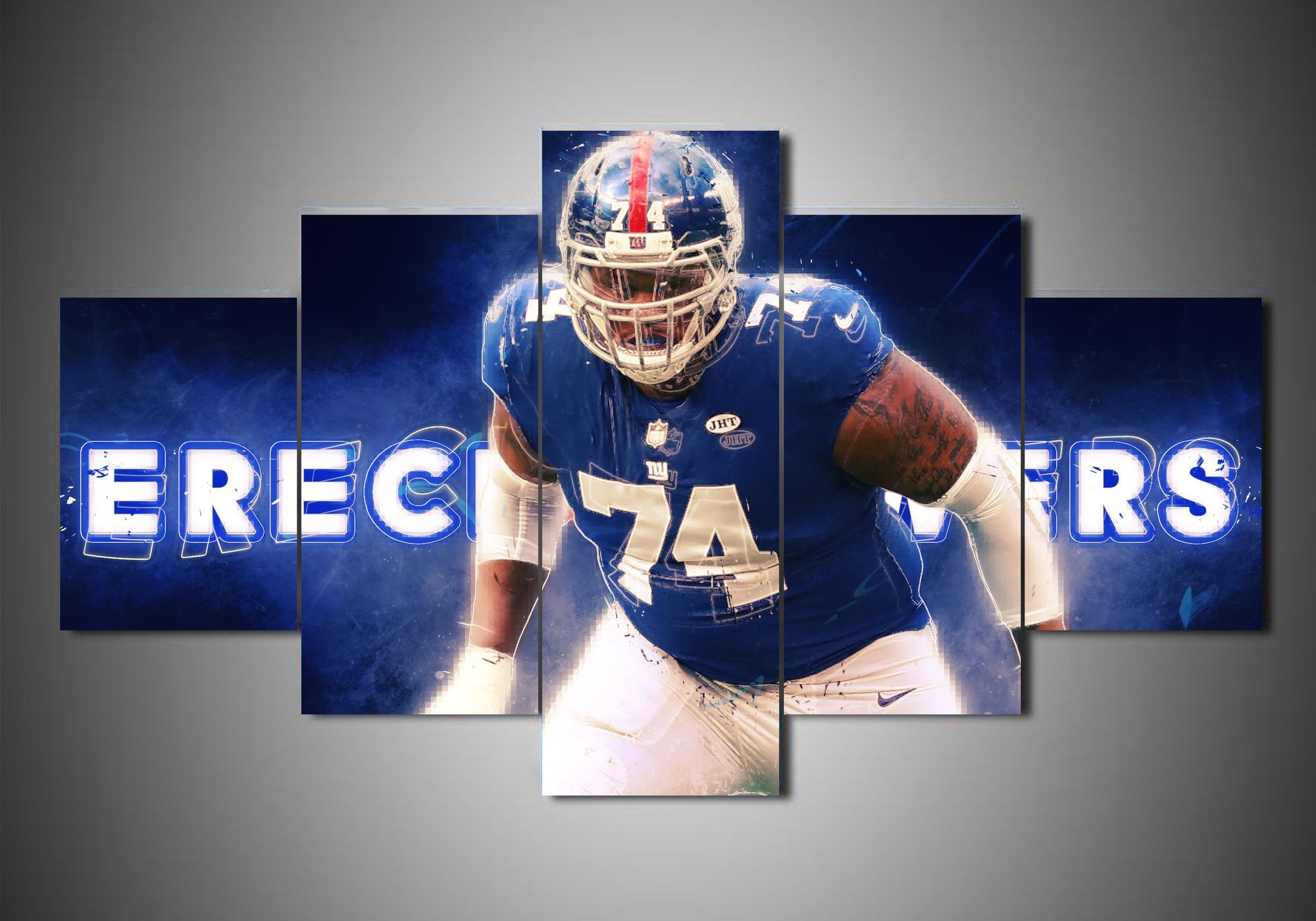 New York Giants – Ereck Flowers – Sport Canvas Wall Art