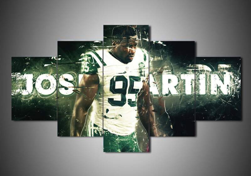 New York Jets – Josh Martin – Sport Canvas Wall Art
