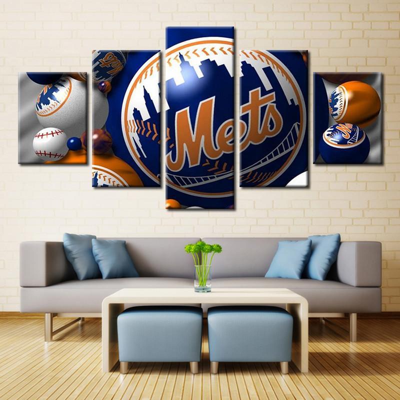 New York Mets Sports Team Baseball – Sport Canvas Wall Art