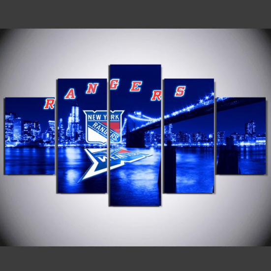 New York Rangers 7 Hockey – Sport Canvas Wall Art