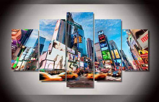 New York Times Square 1 – Nature Canvas Wall Art