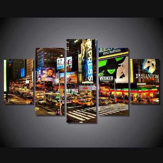 New York Times Square – Nature Canvas Wall Art
