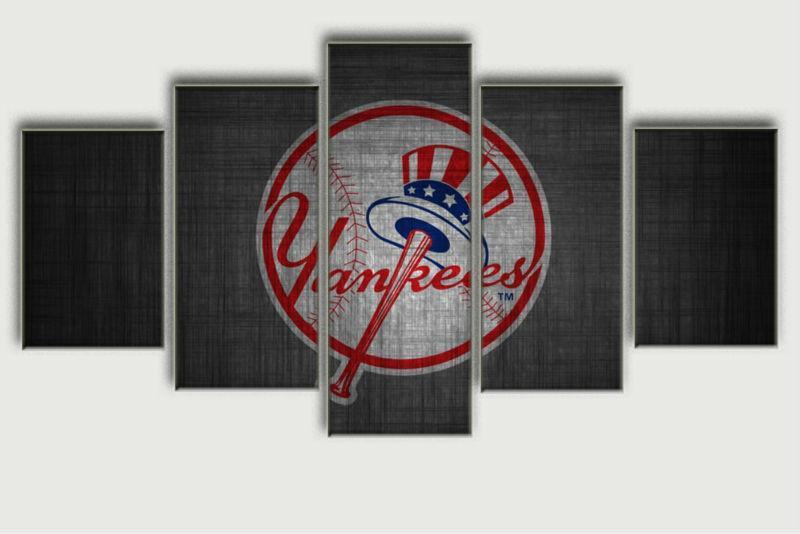 New York Yankees – Abstract Canvas Wall Art