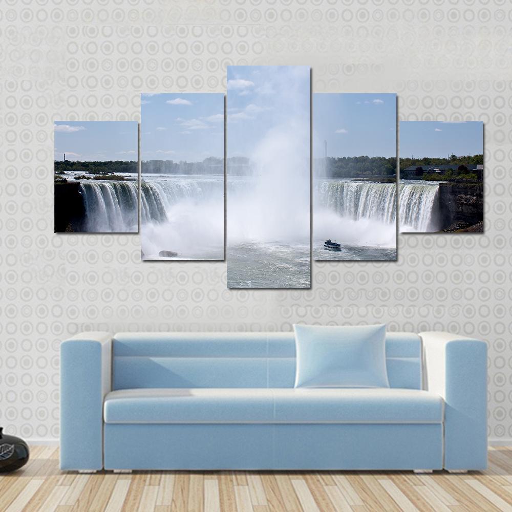 Niagara Falls, Horseshoe Fall – Nature Canvas Wall Art