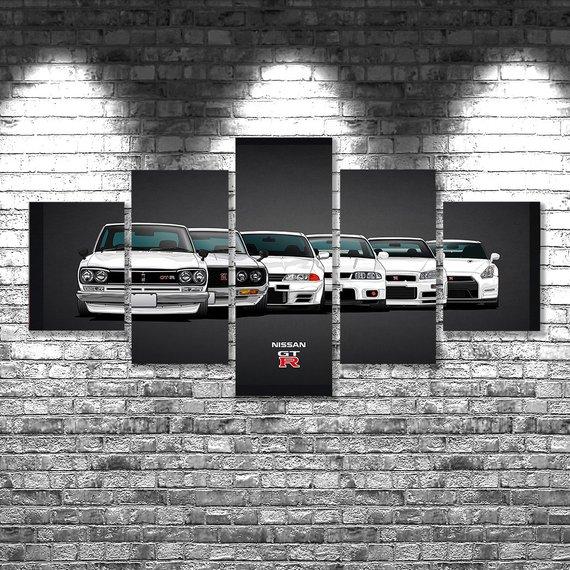 Nissan Gtr 03 – Automative Canvas Wall Art