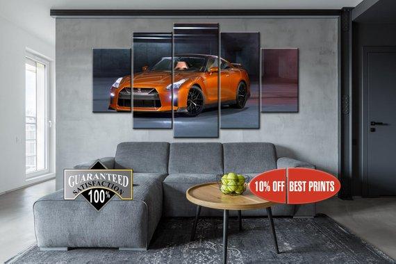 Nissan Gtr Sportcar 1 – Automative Canvas Wall Art