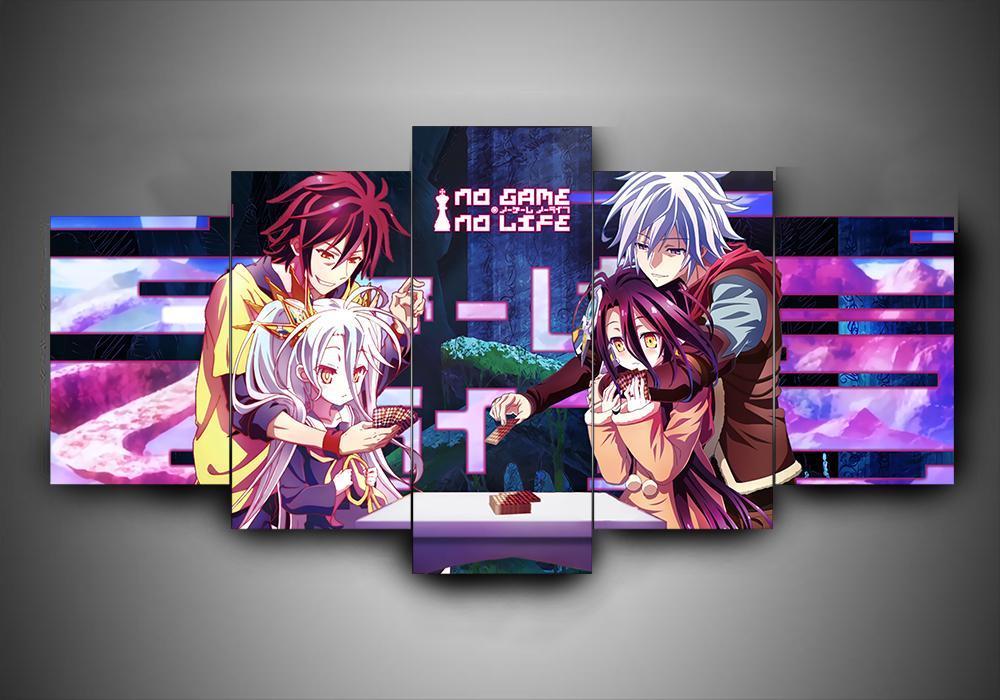 No Game No Life – Anime Canvas Wall Art