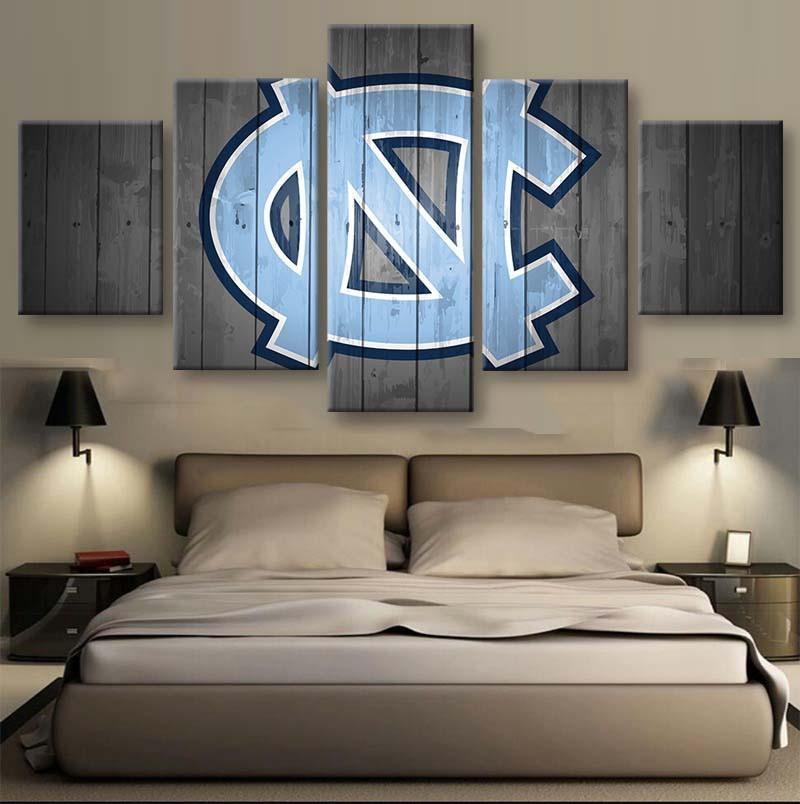 North Carolina Tar Heels Nba Basketball – Canvas Wall Art