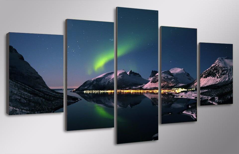 Northern Light 03 – Nature Canvas Wall Art
