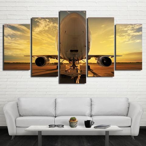 Nose Airplane 1 – Airplane Canvas Wall Art