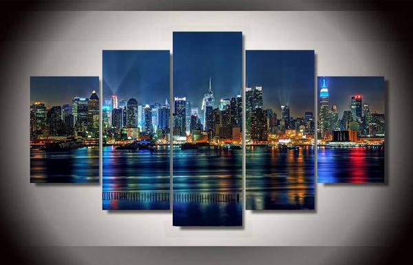 Nyc Cityscape New York City – Nature Canvas Wall Art