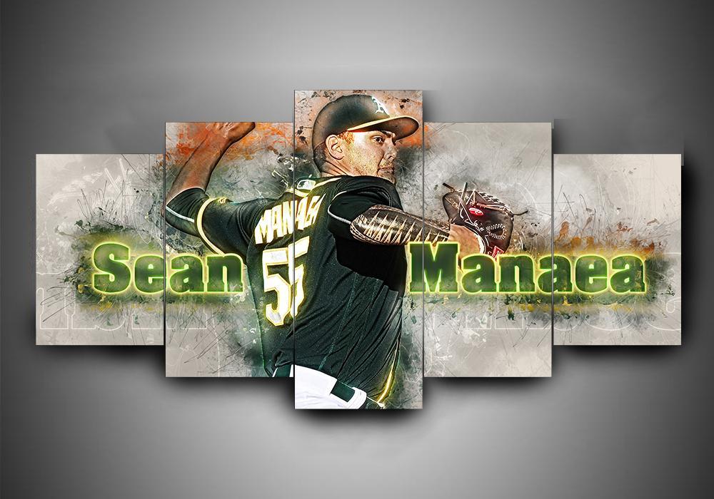 Oakland Athletics 3 – Sport Canvas Wall Art