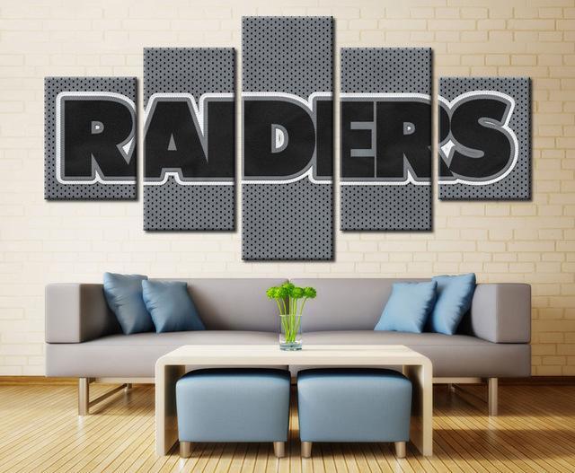 Oakland Raiders Nature Canvas Wall Art