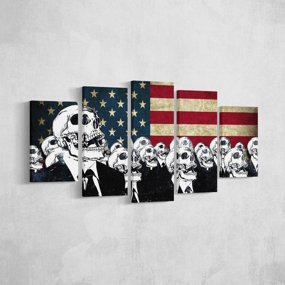 Obey – Abstract Canvas Wall Art