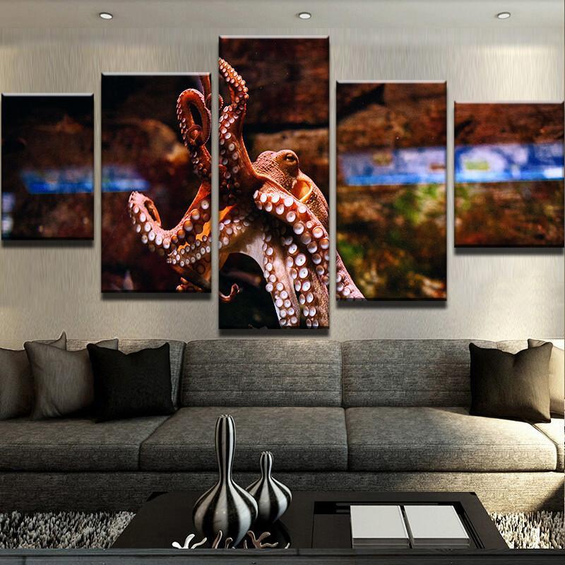 Obvious Octopus – Animal Canvas Wall Art