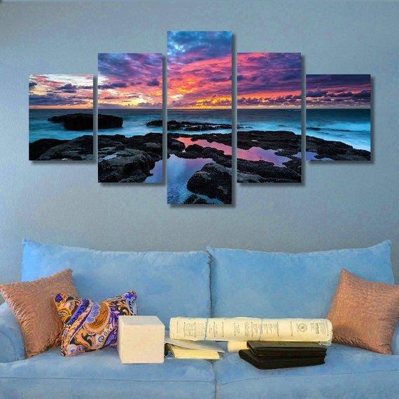 Ocean Full – Sapce Canvas Wall Art