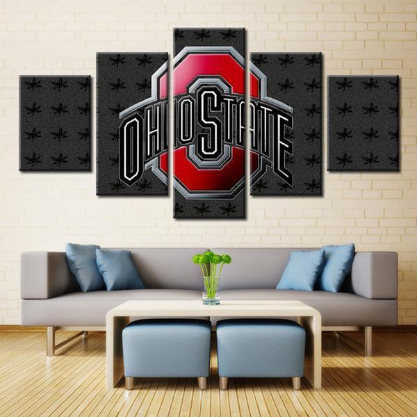 Ohio State College Football Sport – Canvas Wall Art