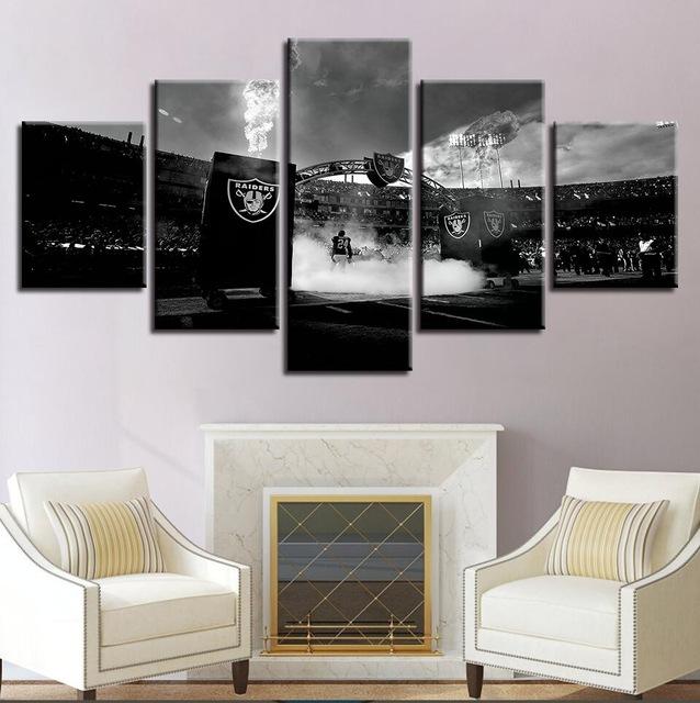 Okaland Raiders Sports Stadium – Sport Canvas Wall Art