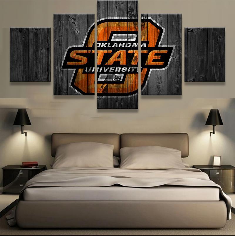 Oklahoma State Cowboys College Sport – Canvas Wall Art
