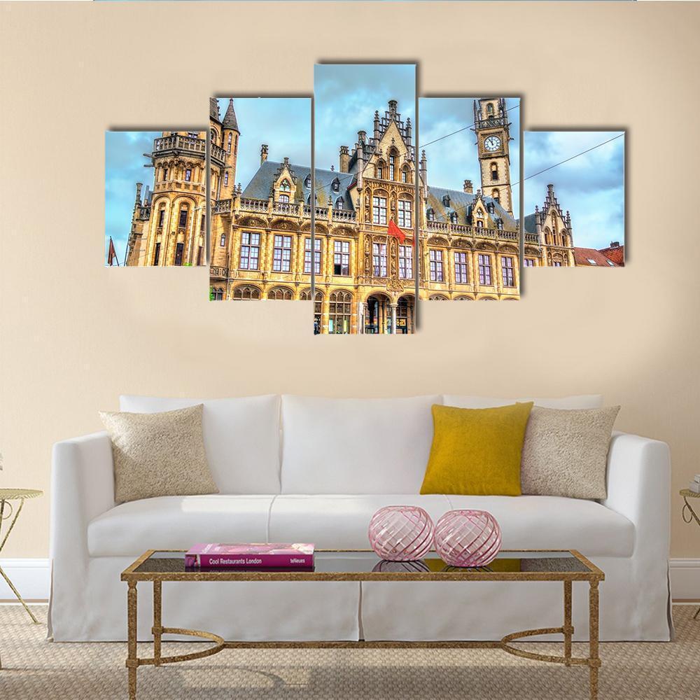 Old Post Office In Ghent – Religion Canvas Wall Art