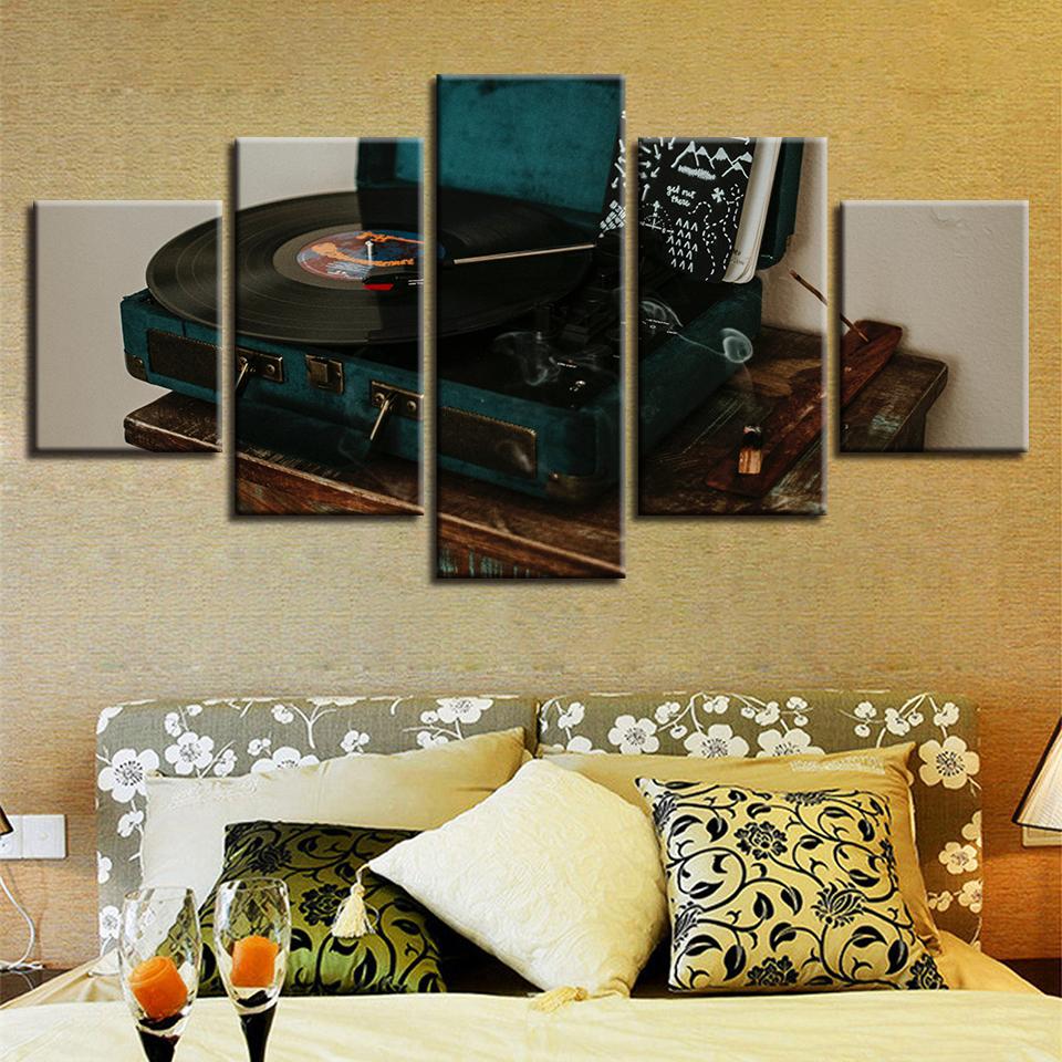 Old Record – Music Canvas Wall Art