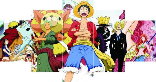 One Piece Monkey D. Luffy – Cartoon Canvas Wall Art