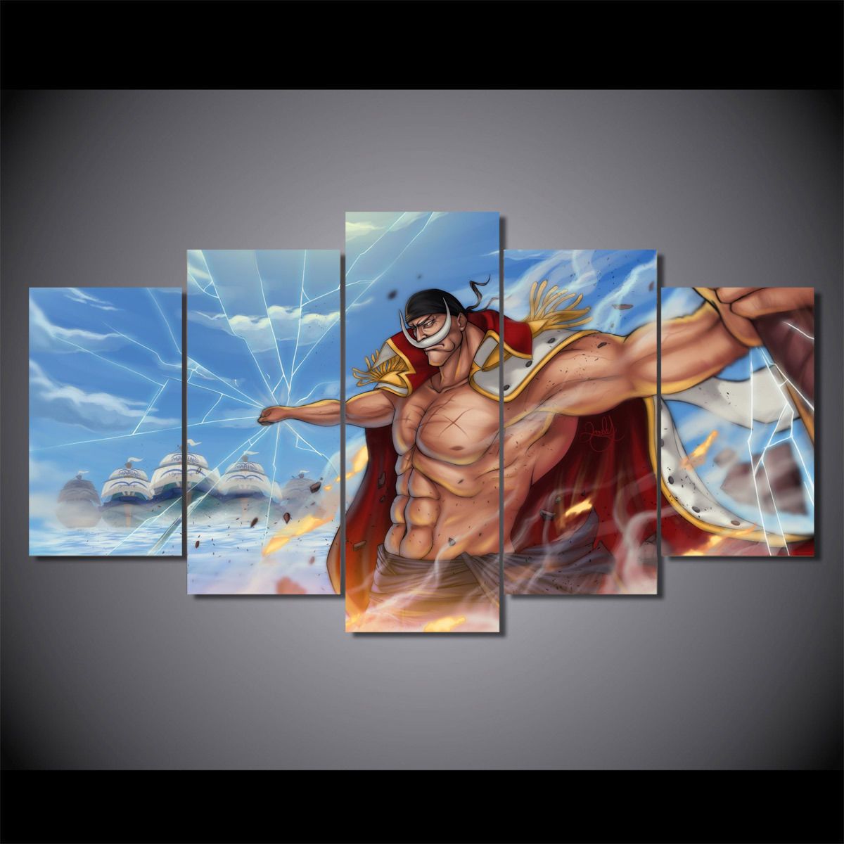 One Whitebeard – Anime Canvas Wall Art