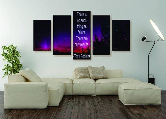 Only Results – Abstract Canvas Wall Art