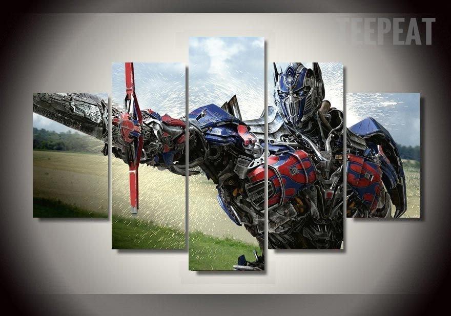 Optimus Prime Transformers Movie – Canvas Wall Art