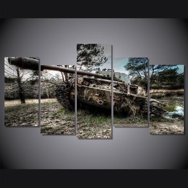 Oruzhie Tank – Army Canvas Wall Art