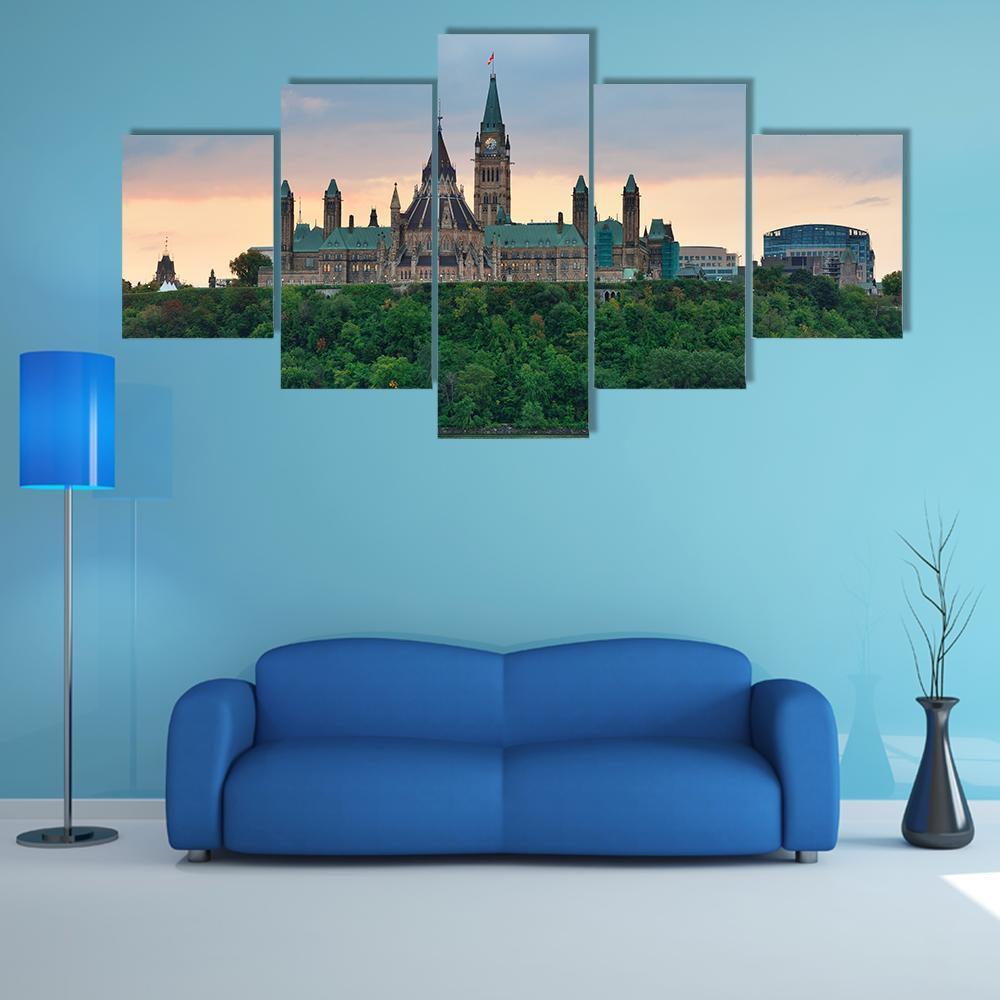 Ottawa City Skyline – Nature Canvas Wall Art