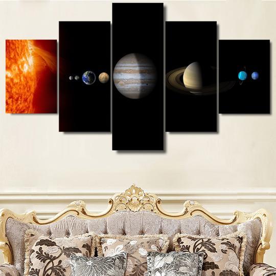 Our Solar System 3 – Space Canvas Wall Art