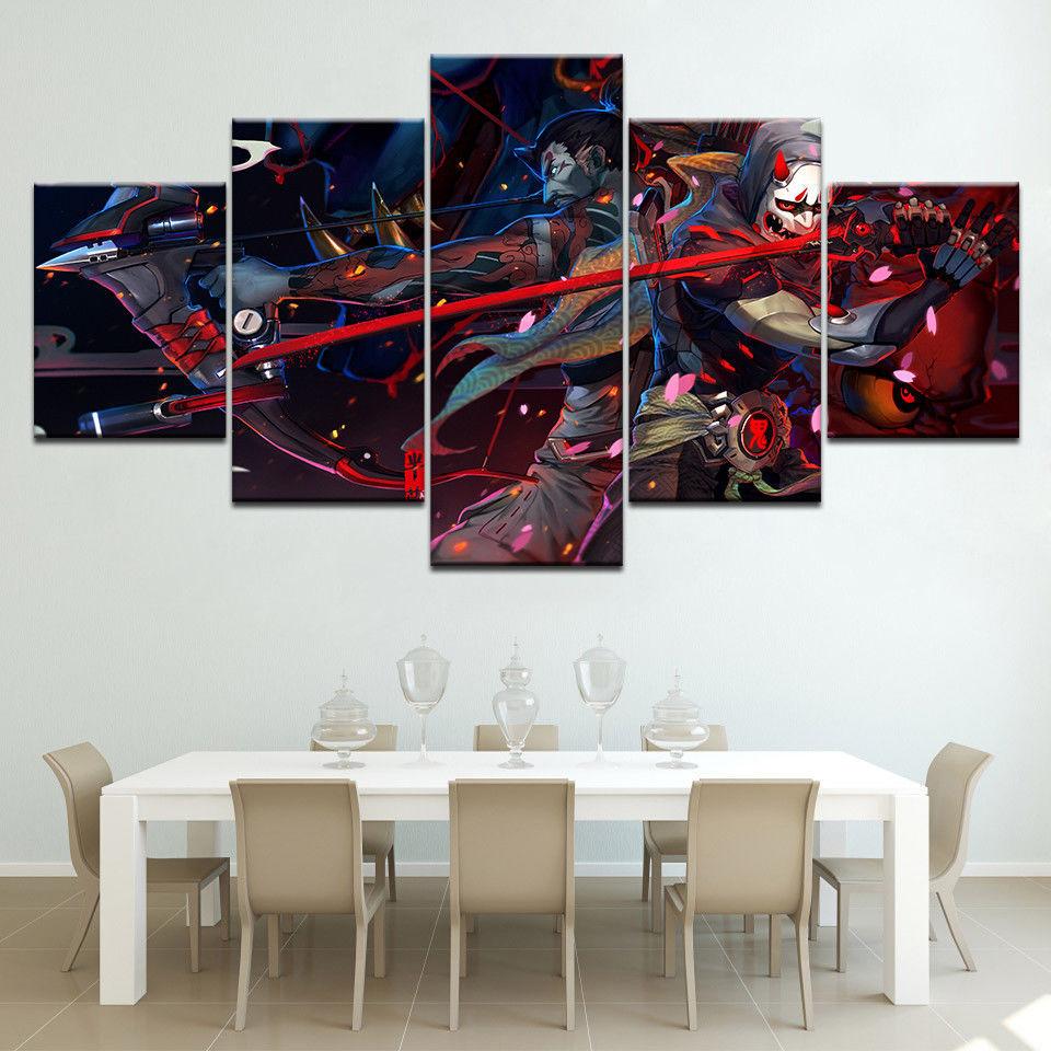 Overwatch Genji And Hanzo 1 – Gaming Canvas Wall Art