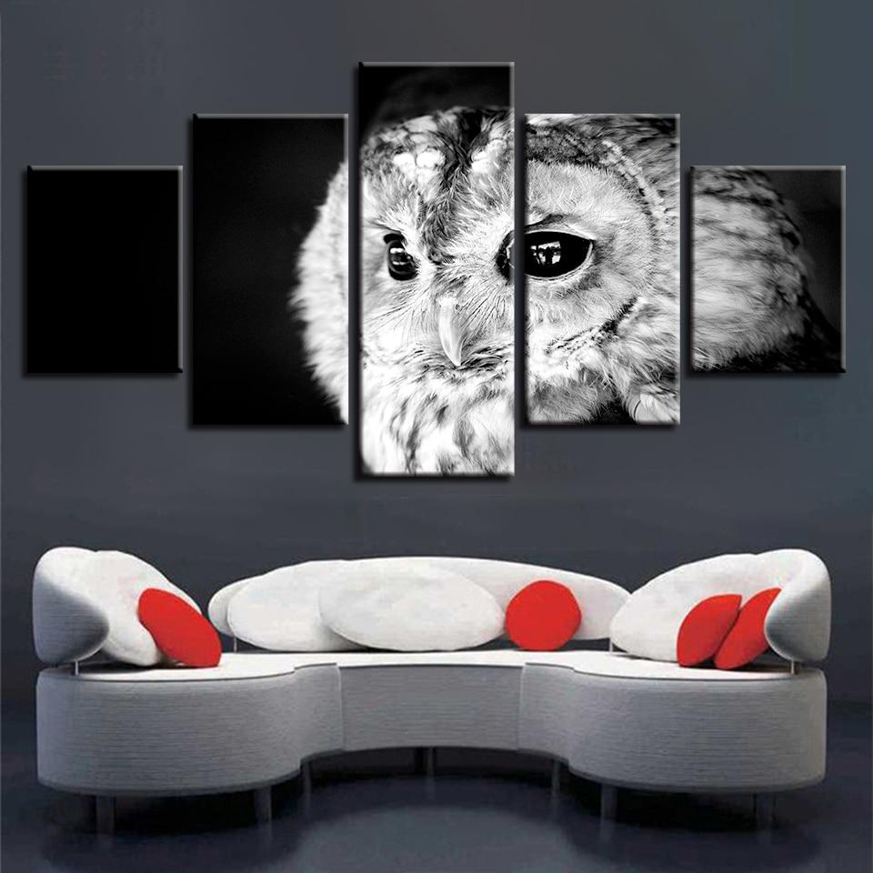 Owl 03 – Animal Canvas Wall Art