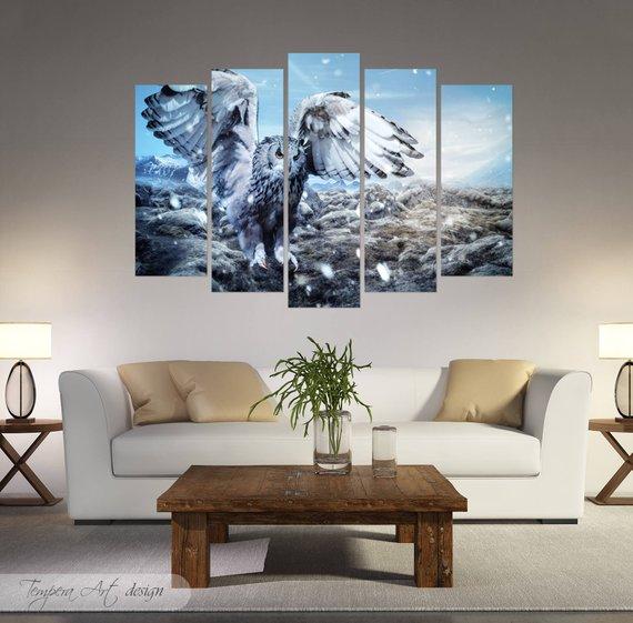Owl 10 – Animal Canvas Wall Art
