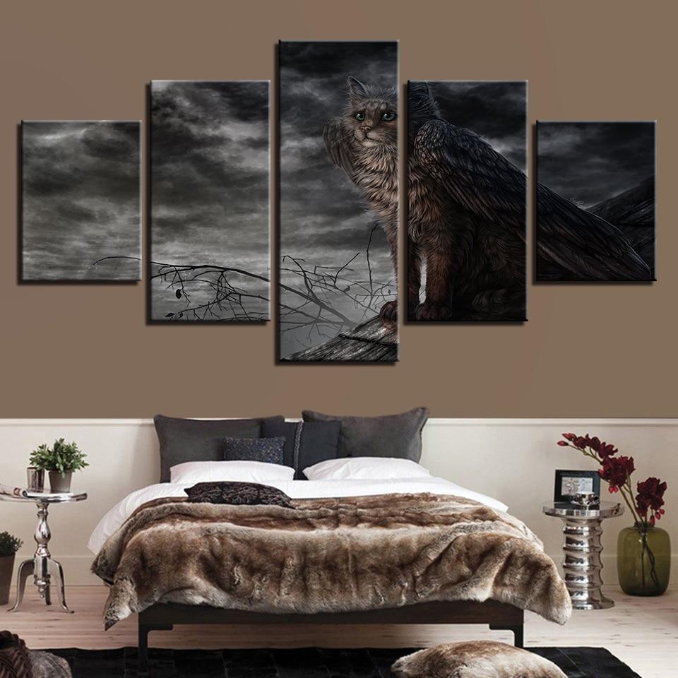 Owl Night – Animal Canvas Wall Art