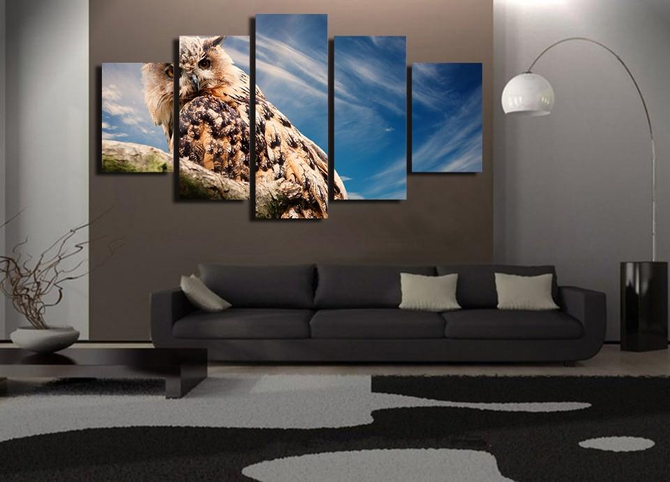 Owl Sky – Animal Canvas Wall Art