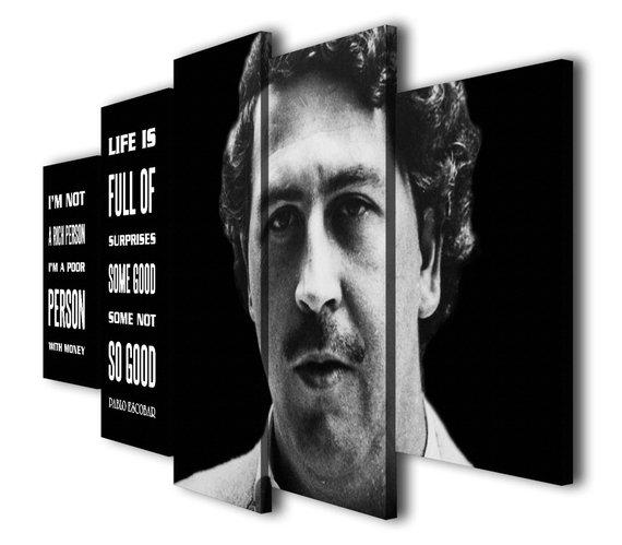 Pablo Escobar – Famous Person Canvas Wall Art