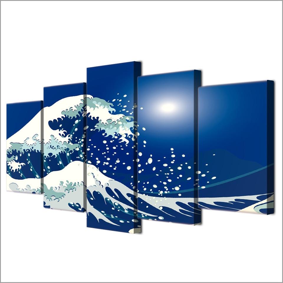 Pacific Waves – Nature Canvas Wall Art