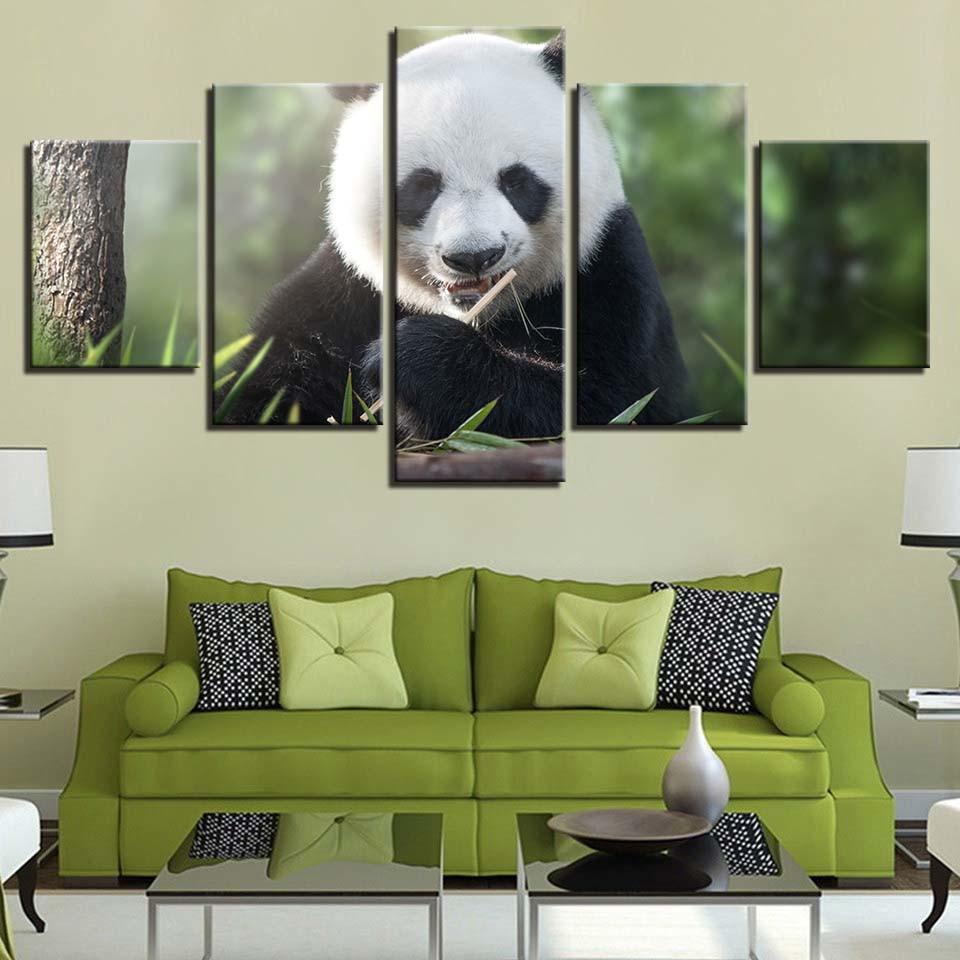 Panda 5 – Animal Canvas Wall Art
