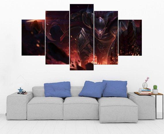 Pantheon – League Of Legends – Gaming Canvas Wall Art