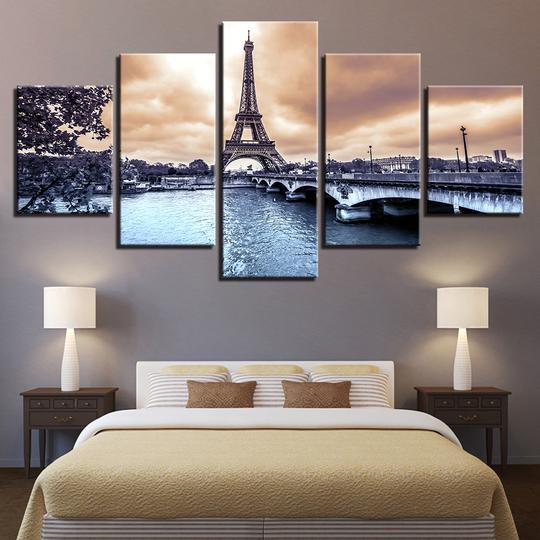 Paris Eiffel Tower – Nature Canvas Wall Art