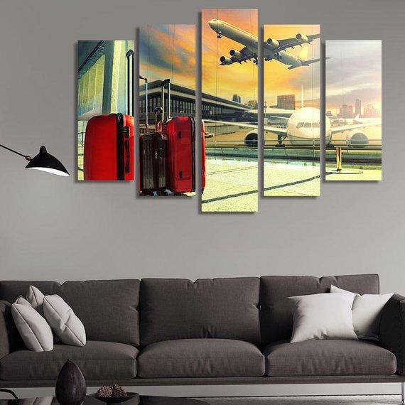 Passenger Aircraft – Aircraft Canvas Wall Art