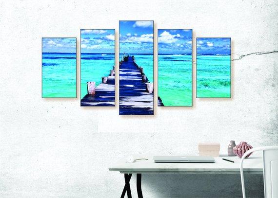 Path To Paradise – Nature Canvas Wall Art