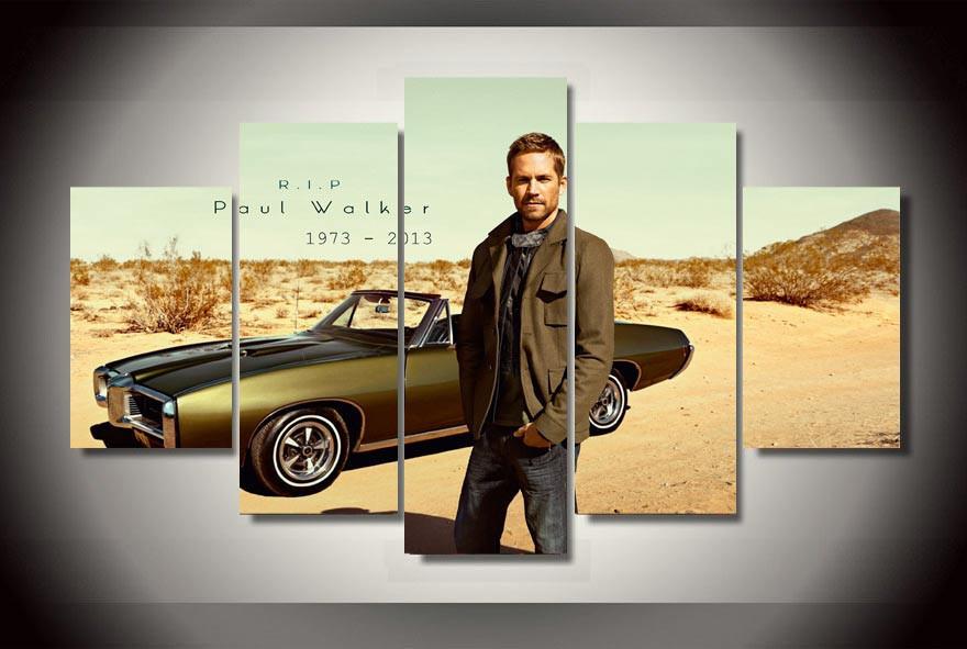 Paul Walker – Movie Canvas Wall Art